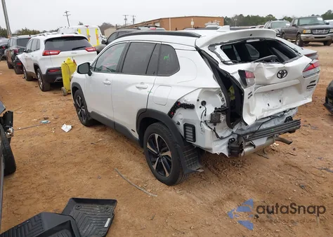 2024 Toyota Corolla Cross Hybrid Xse from USA, damaged, VIN 7MUFBABG6RV060918